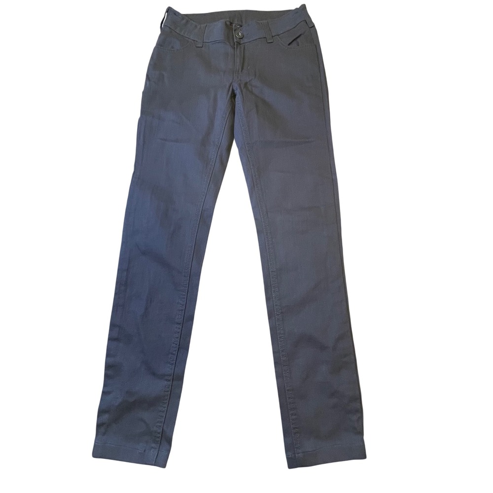 City Streets Gray Pants Low Rise Stretch Casual Career Juniors‎ Size 7